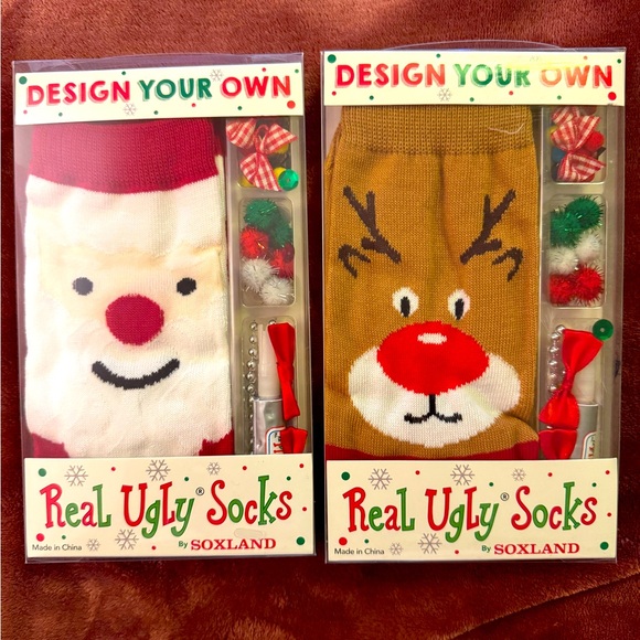 Design you’re own Real Ugly Socks - Picture 1 of 2